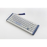 Ducky DKYOTD2024 Year of the Dragon Limited Edition, toetsenbord Wit/blauw, US lay-out, Cherry MX2A Purple, 65%, RGB leds, PBT + PC keycaps