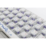 Ducky DKYOTD2024 Year of the Dragon Limited Edition, toetsenbord Wit/blauw, US lay-out, Cherry MX2A Purple, 65%, RGB leds, PBT + PC keycaps