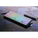 Ducky DKYOTD2024 Year of the Dragon Limited Edition, toetsenbord Wit/blauw, US lay-out, Cherry MX2A Purple, 65%, RGB leds, PBT + PC keycaps