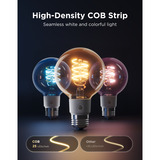 Govee Edison Bulb G80 E27 (2-stuks) ledlamp Transparant, WiFi, Bluetooth