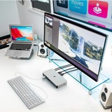 ICY BOX USB4 Type-C dockingstation met dubbele video-uitvoer 10-in-1, IB-DK2880-C4