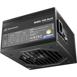 Sharkoon Rebel P20 Gen2 modulaire 850 watt voeding  Zwart, 1x 12V-2x6, 3x PCIe