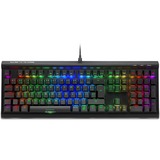 Sharkoon SKILLER SGK60, gaming toetsenbord Zwart, BE Lay-out, Kailh Box Brown, RGB leds