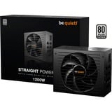 be quiet! Straight Power 12 Platinum modulaire 1200 watt voeding  Zwart, 2x 12VHPWR, 4x PCIe