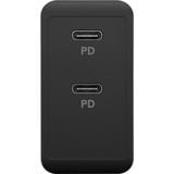 goobay 36W USB-C PD Dual snellader Zwart, 2x USB-C