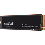 Crucial P310 4 TB SSD Zwart, CT4000P310SSD8, PCIe Gen 4.0 x4, NVMe 2.0