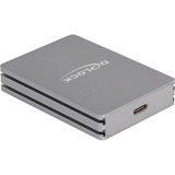 DeLOCK USB-C SD en CFexpress kaartlezer Grijs