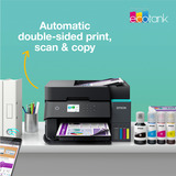 Epson EcoTank ET-3950 all-in-one inkjetprinter Zwart, Scannen, Kopiëren, Wi-Fi, inclusief tot 3 jaar inkt