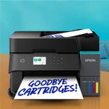 Epson EcoTank ET-3950 all-in-one inkjetprinter Zwart, Scannen, Kopiëren, Wi-Fi, inclusief tot 3 jaar inkt
