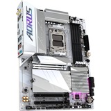 GIGABYTE B650E AORUS ELITE X AX ICE socket AM5 moederbord Wit/zilver, RAID, 2,5Gb-LAN, WLAN, BT, Sound, ATX