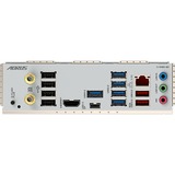 GIGABYTE B650E A ELITE X ICE socket AM5 moederbord Wit/zilver, RAID, 2,5Gb-LAN, WLAN, BT, Sound, ATX