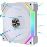Lian Li UNI FAN SL120 V2 Reverse Blade RGB case fan Wit, 120 x 120 x 28 mm, PWM