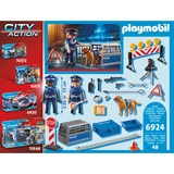 PLAYMOBIL City Action - Politie wegversperring Constructiespeelgoed 6924