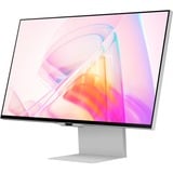 Samsung ViewFinity S9 S90PC 27" 5K UHD monitor Zwart/zilver, mini-DisplayPort, 3x USB-C, Thunderbolt, Wi-Fi 5, BT