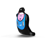 Trak Racer HSX Hybrid Formula Pro - BWT Alpine F1 Team Edition racestoel Zwart/blauw