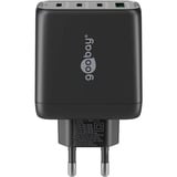 goobay 68W GaN USB-C PD Multiport Quick Charger Zwart