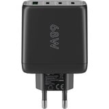goobay 68W GaN USB-C PD Multiport Quick Charger Zwart
