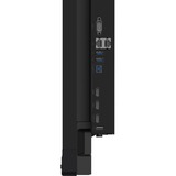 iiyama Prolite TE7512MIS-B3AG 75" 4K Ultra HD Public Display Zwart, 4K UHD, Touch, WiFi, VGA, HDMI, USB-C, LAN, Audio