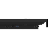 iiyama Prolite TE7512MIS-B3AG 75" 4K Ultra HD Public Display Zwart, 4K UHD, Touch, WiFi, VGA, HDMI, USB-C, LAN, Audio