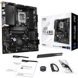 ASRock Z890 PRO-A WiFi socket 1851 moederbord Zwart, RAID, 2.5Gb-LAN, Wi-Fi 6E, BT, Sound, ATX