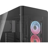 Corsair FRAME 4500X LX-R RGB LINK midi tower behuizing Zwart | 2x USB-A | 1x USB-C | Tempered Glass