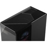 Corsair FRAME 4500X LX-R RGB LINK midi tower behuizing Zwart | 2x USB-A | 1x USB-C | Tempered Glass