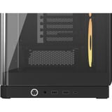 Corsair FRAME 4500X LX-R RGB LINK midi tower behuizing Zwart | 2x USB-A | 1x USB-C | Tempered Glass