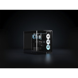 Corsair FRAME 4500X LX-R RGB LINK midi tower behuizing Zwart | 2x USB-A | 1x USB-C | Tempered Glass