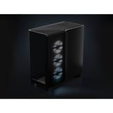 Corsair FRAME 4500X LX-R RGB LINK midi tower behuizing Zwart | 2x USB-A | 1x USB-C | Tempered Glass