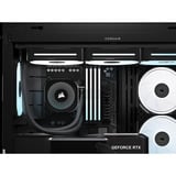 Corsair FRAME 4500X LX-R RGB LINK midi tower behuizing Zwart | 2x USB-A | 1x USB-C | Tempered Glass