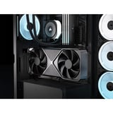 Corsair FRAME 4500X LX-R RGB LINK midi tower behuizing Zwart | 2x USB-A | 1x USB-C | Tempered Glass