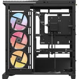 Corsair FRAME 4500X LX-R RGB LINK midi tower behuizing Zwart | 2x USB-A | 1x USB-C | Tempered Glass