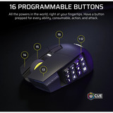 Corsair SCIMITAR Elite Wireless SE gaming muis Gunmetal, 33.000 dpi, RGB leds