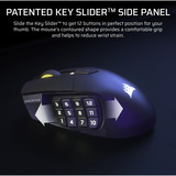 Corsair SCIMITAR Elite Wireless SE gaming muis Gunmetal, 33.000 dpi, RGB leds