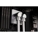 EKWB EK-Loop Metal Tube 16 mm - Satin Titanium buis Zilver, 2x 0,5 m