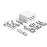 Fractal Design ION Gold 3 1000W White voeding  Wit, 3x PCIe, 1x 12V-2x6, Kabelmanagement