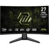 MSI MAG 274CF X24 27" curved gaming monitor Zwart, 2x HDMI, DisplayPort, 240 Hz