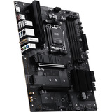 MSI PRO B840-S EVO WIFI6E socket AM5 moederbord Zwart/zilver, RAID, 2.5Gb-LAN, Wi-Fi 6E, Bluetooth, ATX