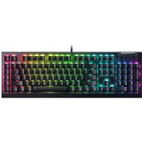 Razer Blackwidow V4 X RGB mechanisch gaming toetsenbord Zwart, FR lay-out (AZERTY), Razer Green, 100%