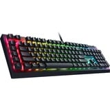 Razer Blackwidow V4 X RGB mechanisch gaming toetsenbord Zwart, FR lay-out (AZERTY), Razer Green, 100%
