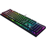 Razer Blackwidow V4 X RGB mechanisch gaming toetsenbord Zwart, FR lay-out (AZERTY), Razer Green, 100%
