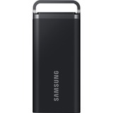 SAMSUNG T5 EVO Portable 2 TB externe SSD Zwart/zilver, MU-PH2T0S/EU, USB-C 3.2 (5 Gbit/s)