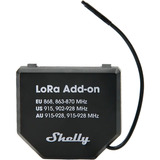 Shelly LoRa Add-on schakelaar Zwart