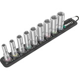 Wera Belt B Deep 1 Doppen set, met 3/8" -aandrijving, 9‑delig dopsleutel Zwart