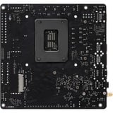 ASRock Z790M-ITX WiFi socket 1700 moederbord Zwart/grijs, RAID, 2.5 Gb-LAN, Gb-LAN, Wi-Fi, BT, Sound, Mini-ITX