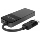 DeLOCK DisplayPort 1.4 naar 3x HDMI splitter MST Zwart