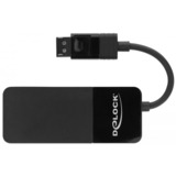 DeLOCK DisplayPort 1.4 naar 3x HDMI splitter MST Zwart