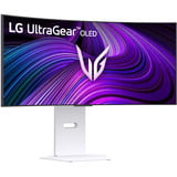 LG UltraGear 34GX90SA-W 34" Curved UltraWide gaming monitor Wit, 2x HDMI, DisplayPort, 2x USB-A, USB-C, RJ-45, 240 Hz