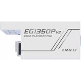 Lian Li Edge Platinum V2 1350 watt voeding  Wit, 1x 12V-2x6, 1x PCIe