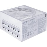 Lian Li SX Platinum modulaire 850 watt voeding  Wit, 1x 12V-2x6, 3x PCIe, 4x PCIe, Kabelmanagement